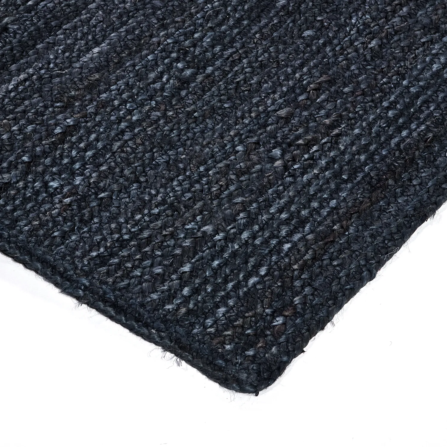 Jutetæppe - Amasia (mørkeblå)