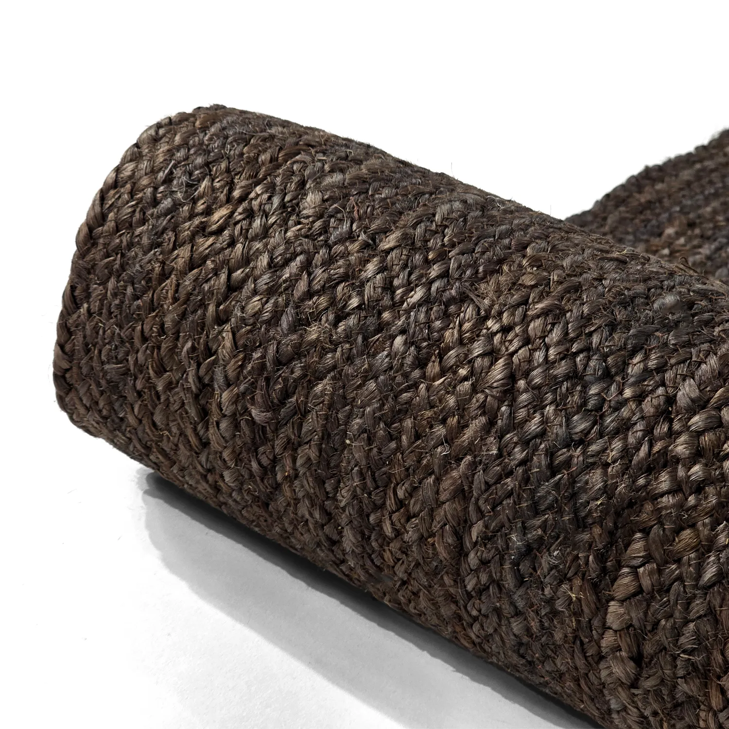 Jutetæppe - Amasia (mørk taupe)