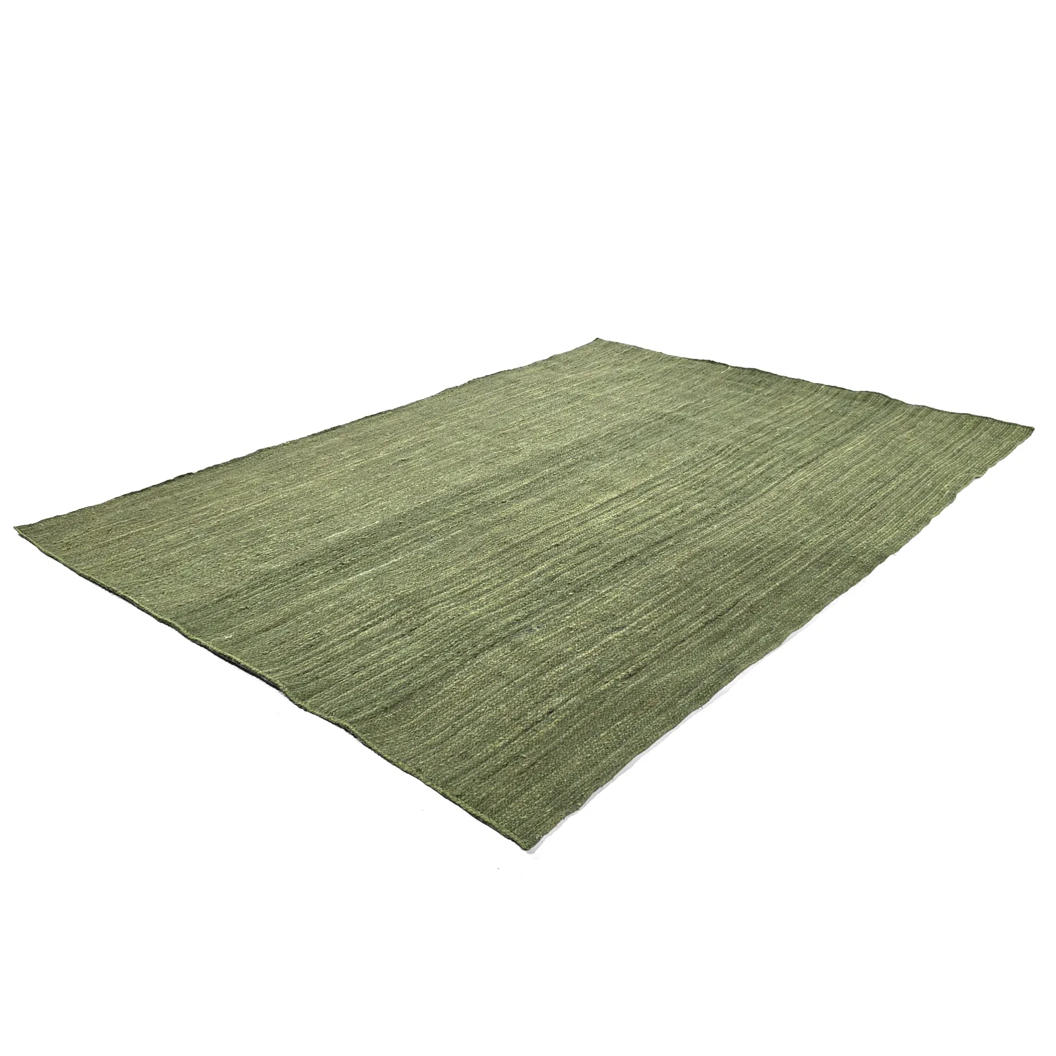 Jutetæppe - Amasia (oliven)