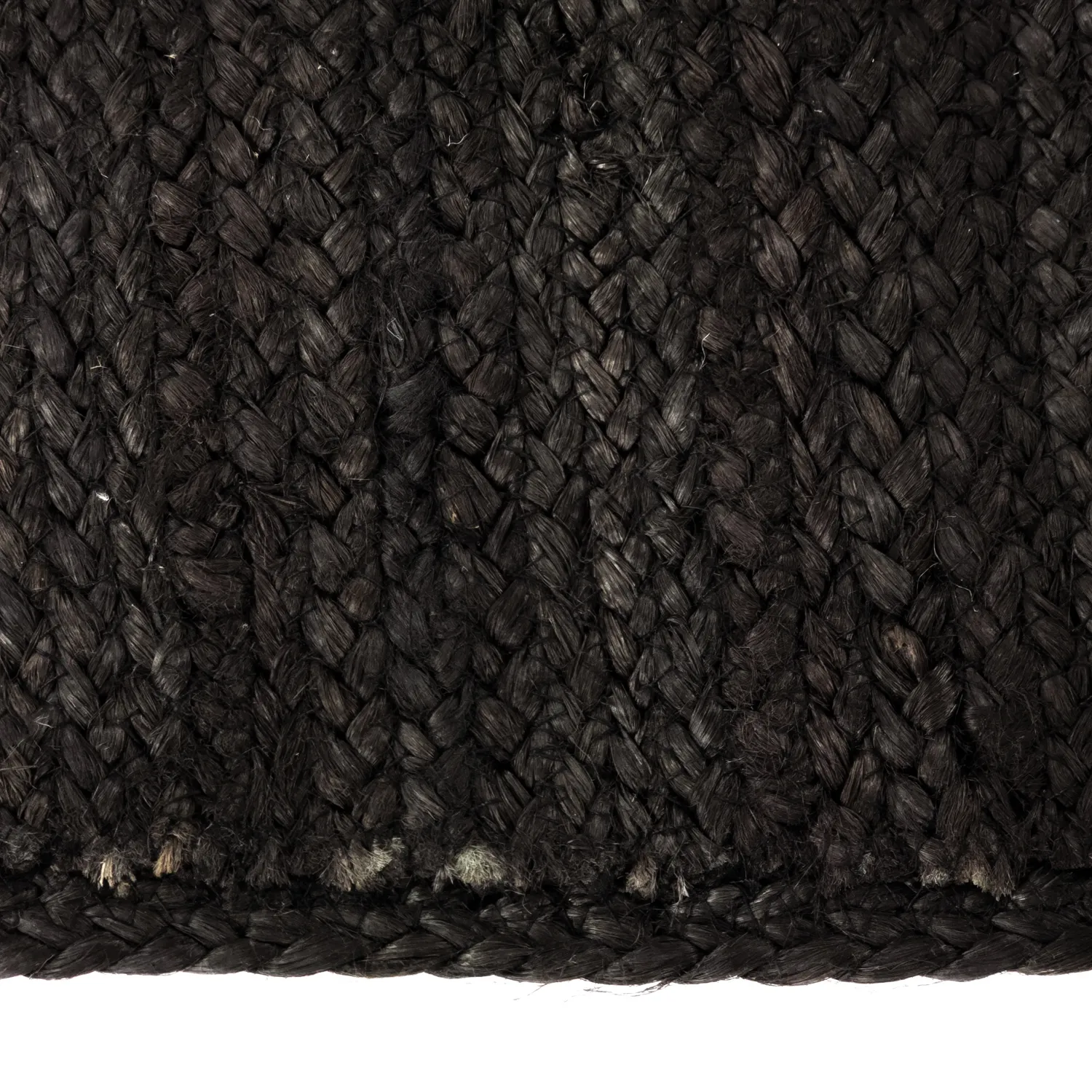 Jutetæppe - Amasia (sort)