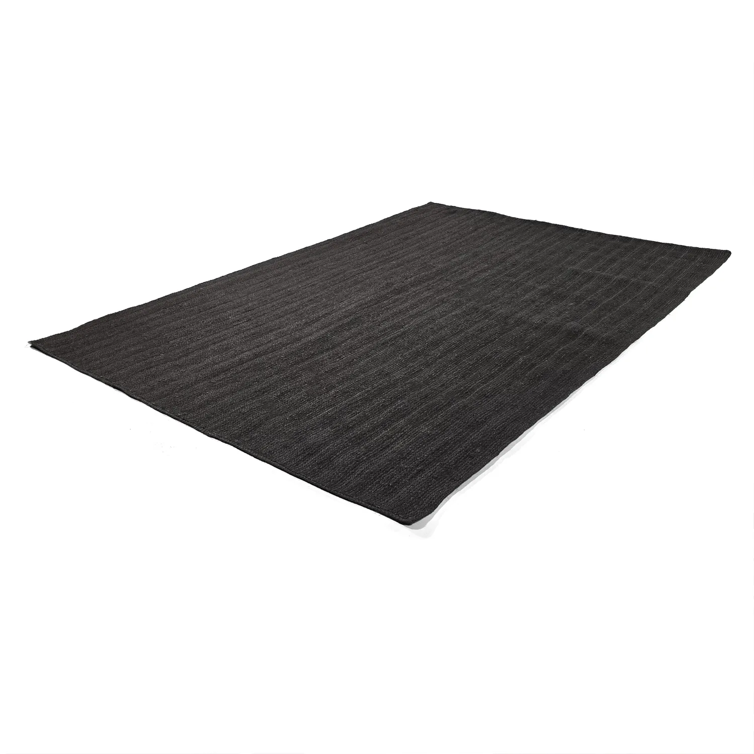 Jutetæppe - Amasia (sort)