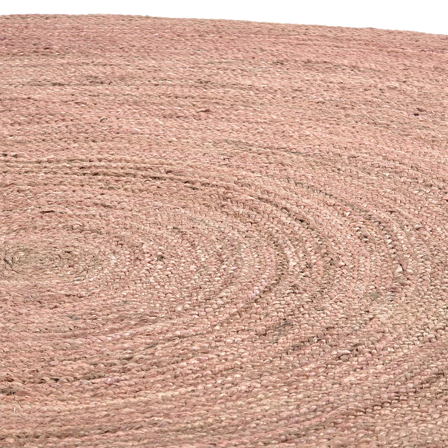 Rund jutetæppe - Amasia (tan)