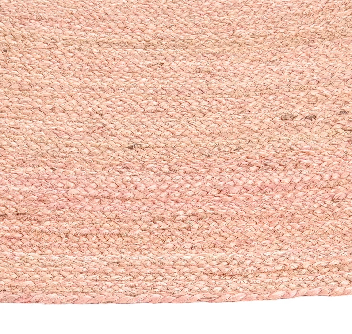 Rund jutetæppe - Amasia (tan)