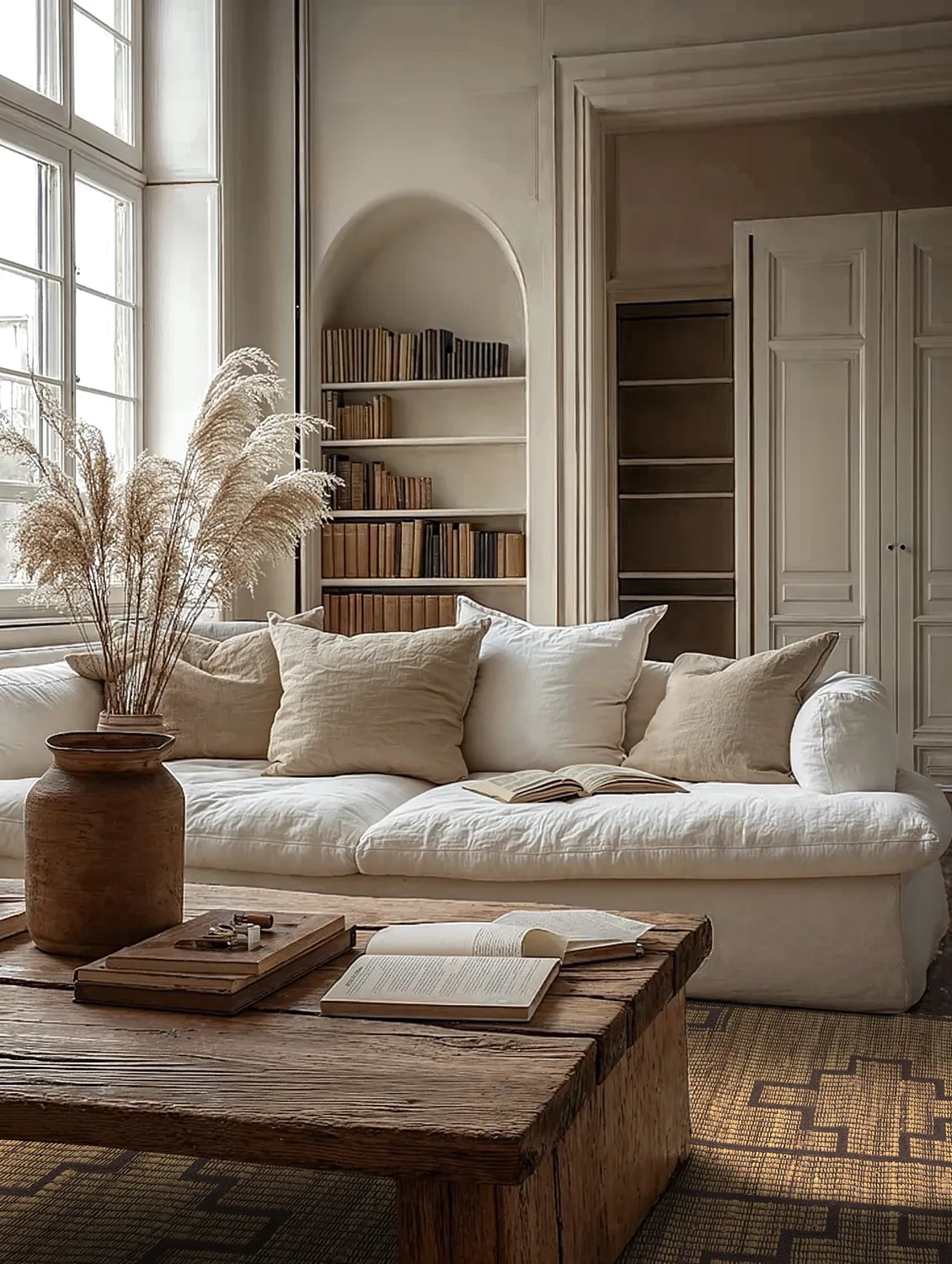 Jutetæppe - Kavita (brun)