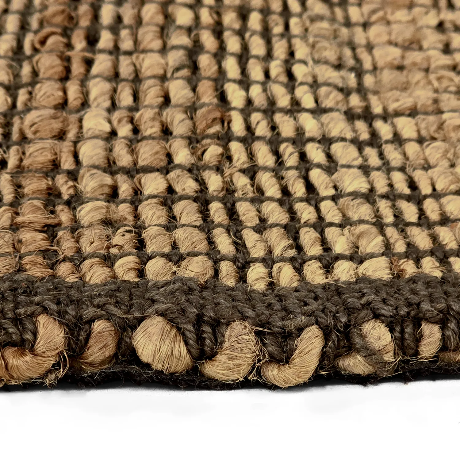 Jutetæppe - Kavita (brun)