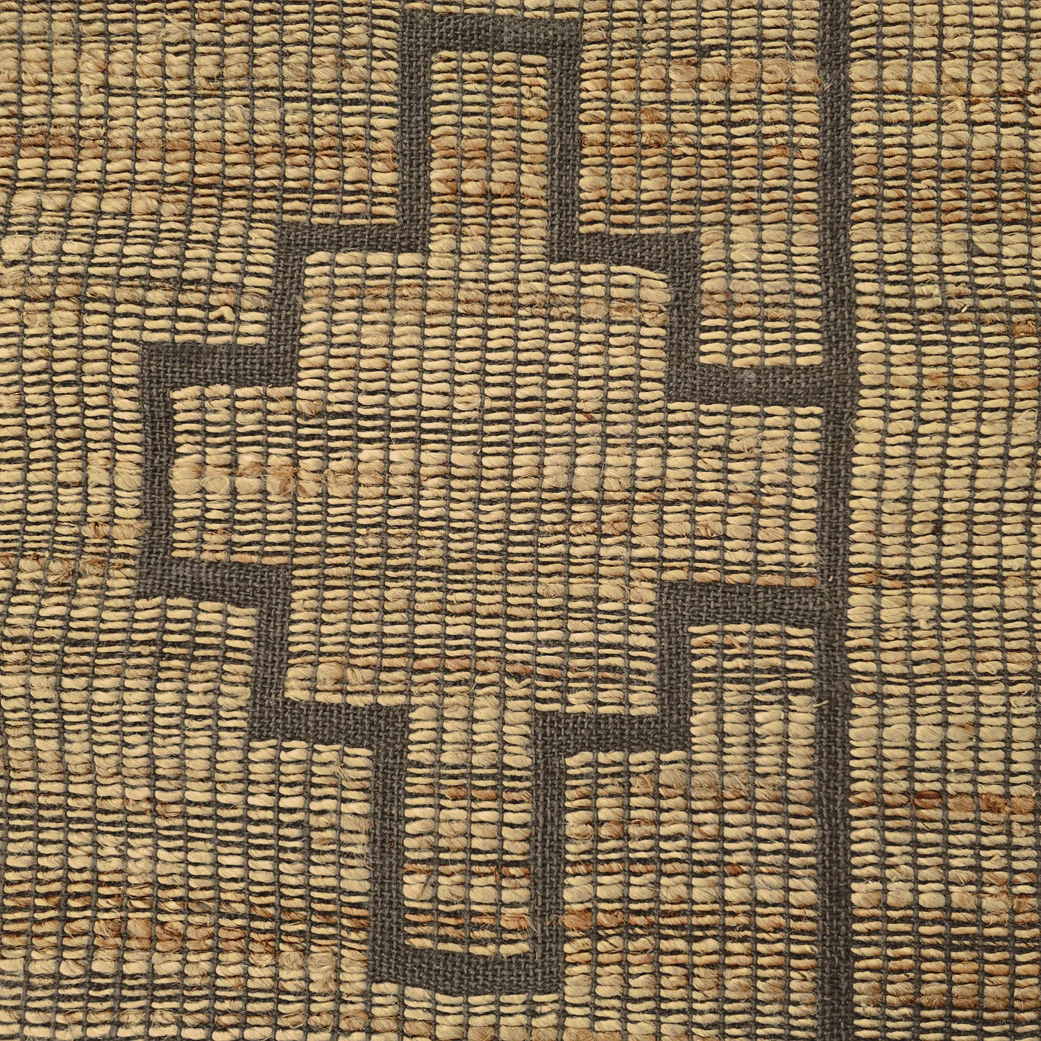 Jutetæppe - Kavita (brun)