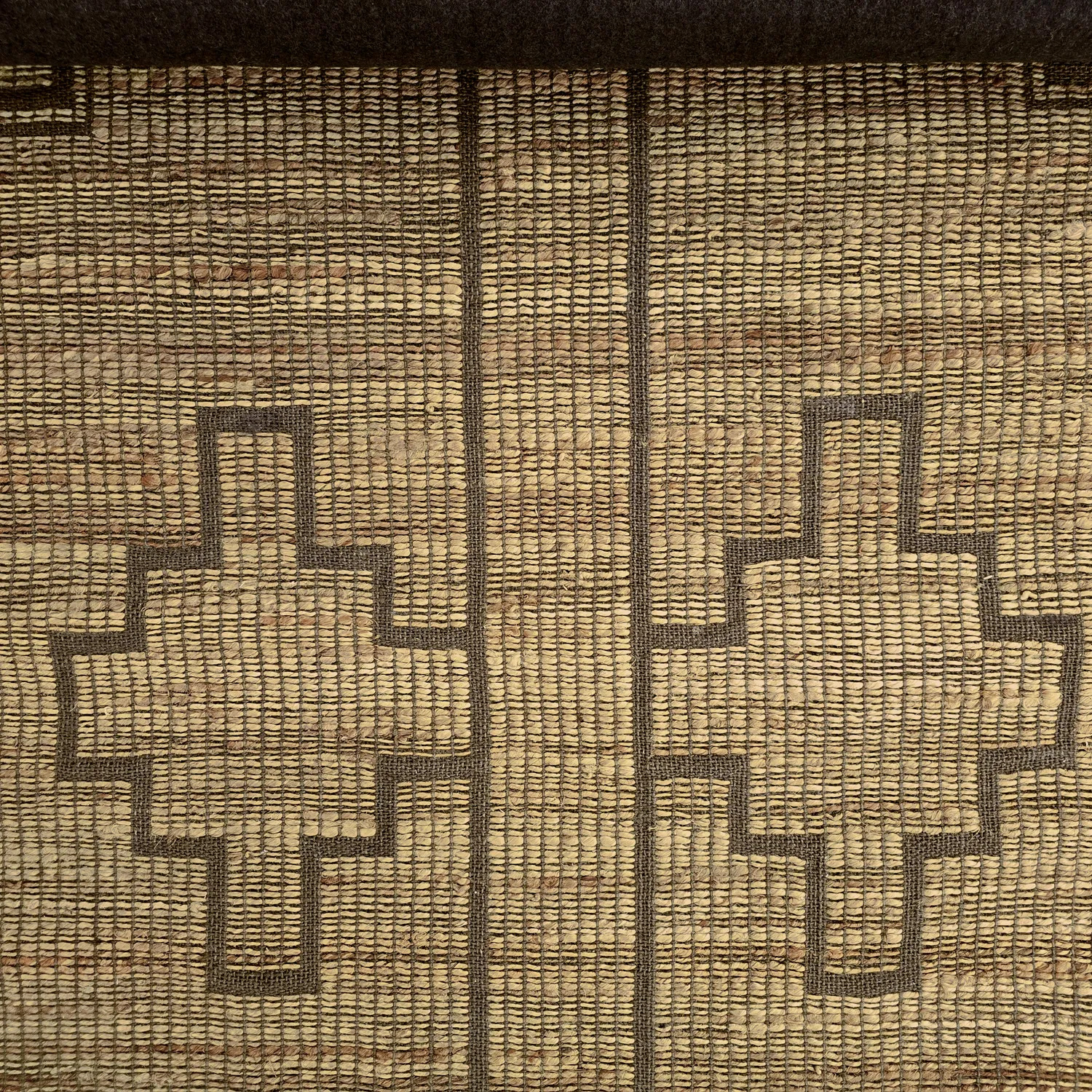 Jutetæppe - Kavita (brun)