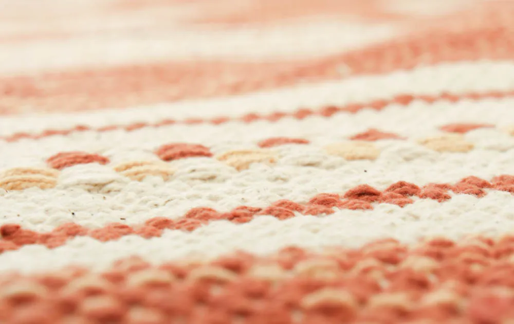 Kludetæppe - Kajsa (beige)