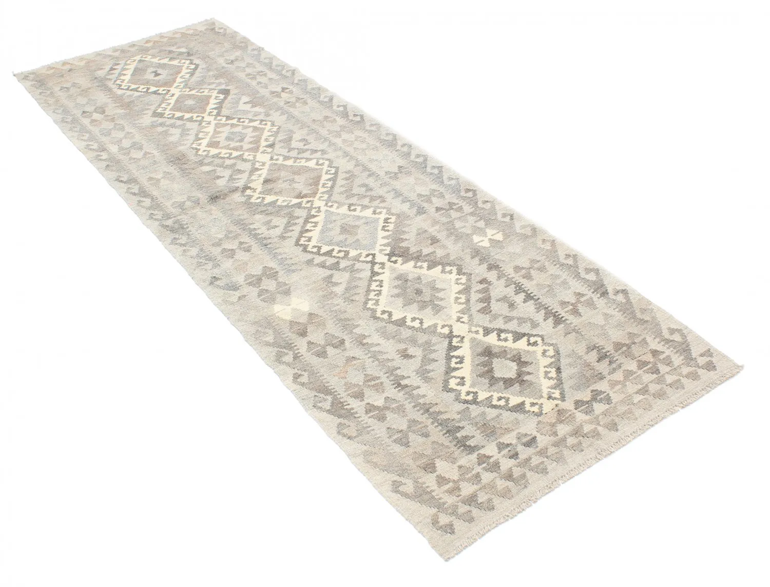 Kelimtæppe Afghansk 278 x 92 cm