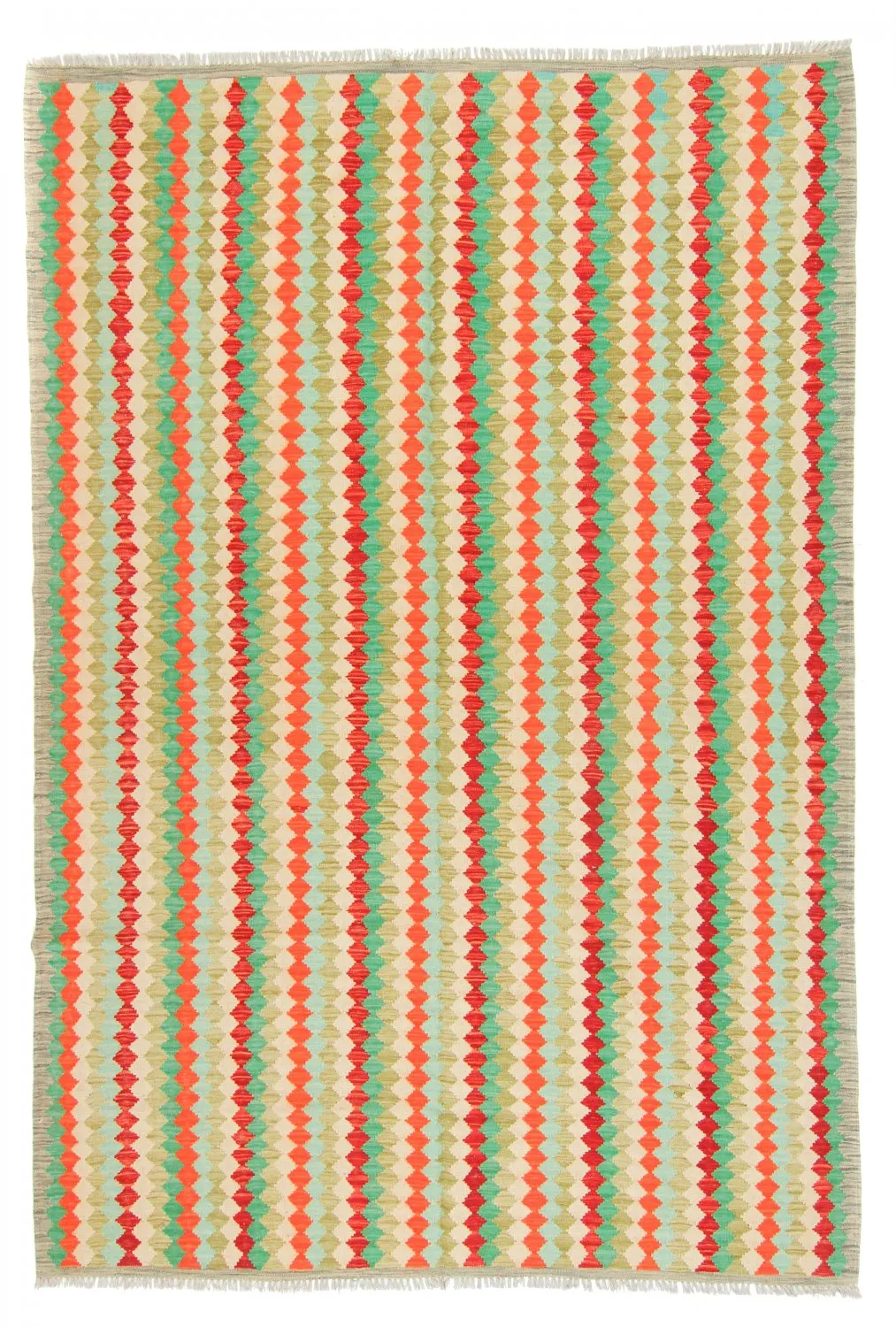 Orientalsk kelimtæppe 294 x 202 cm