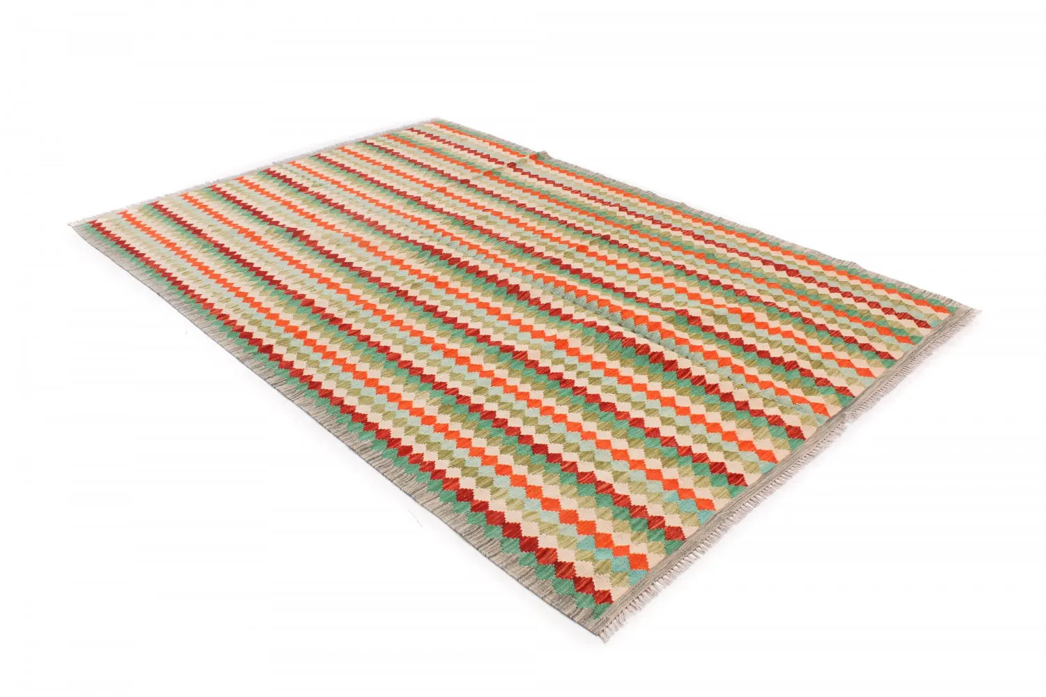 Orientalsk kelimtæppe 294 x 202 cm