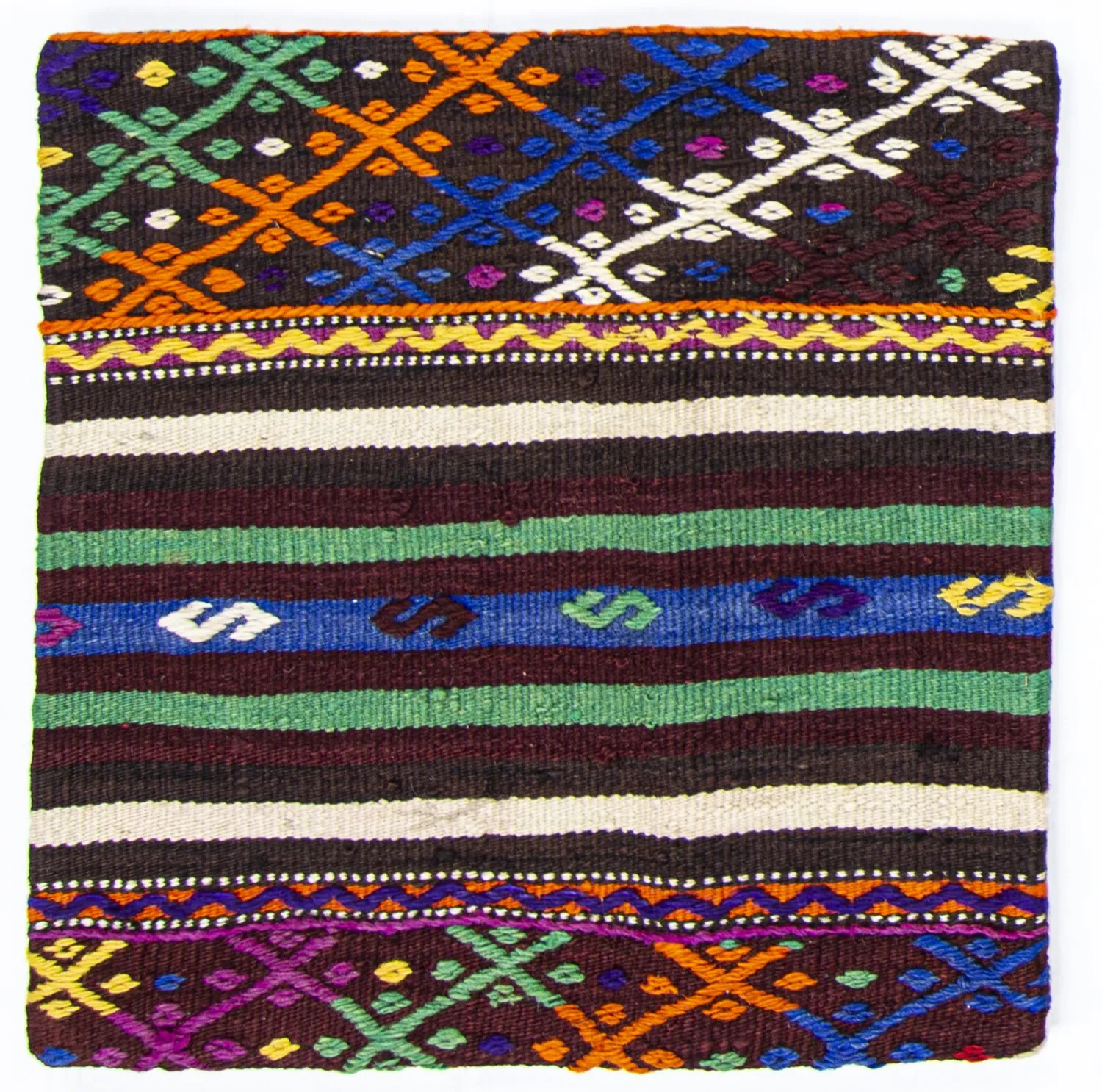 Kelim-puder (pudebetræk) 50 x 50 cm