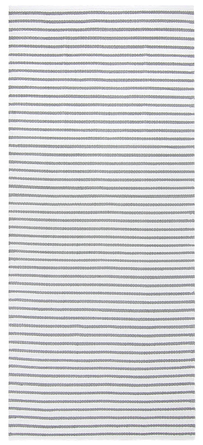 Plasttæpper - Kensington (grå/hvid)