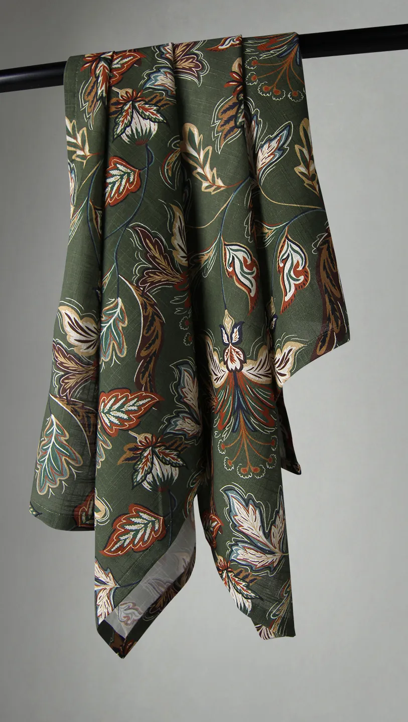 Køkkenhåndklæde 2-pak - - Dagny (grøn)