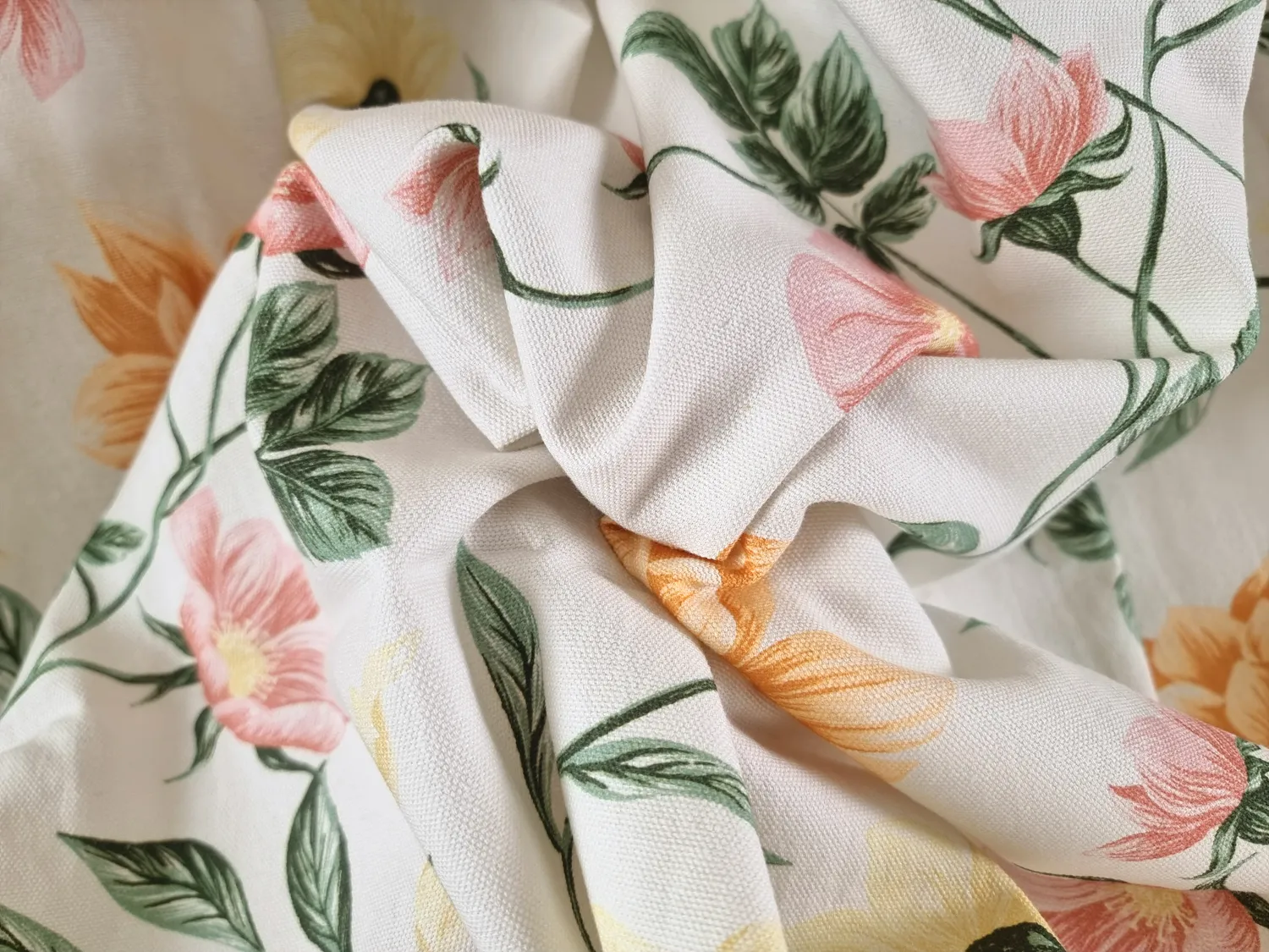 Køkkenhåndklæde 2-pak - Dahlia (orange)