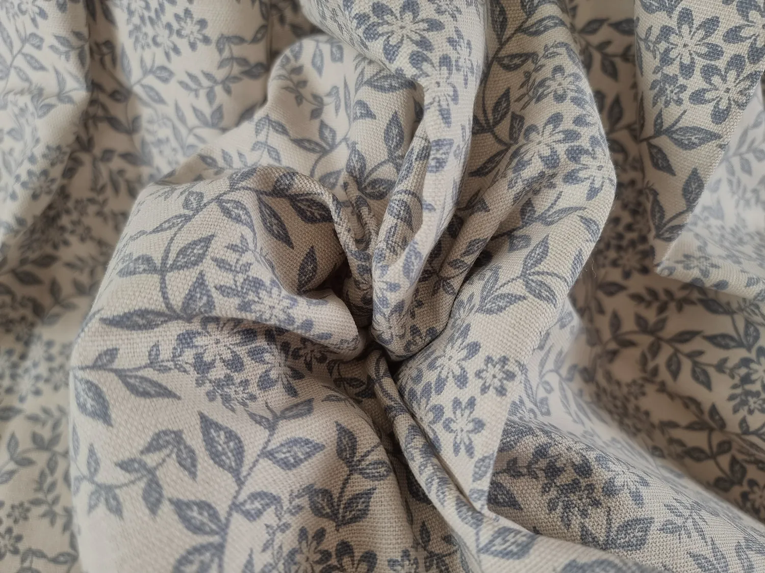 Køkkenhåndklæde 2-pak - Lilja (blå)