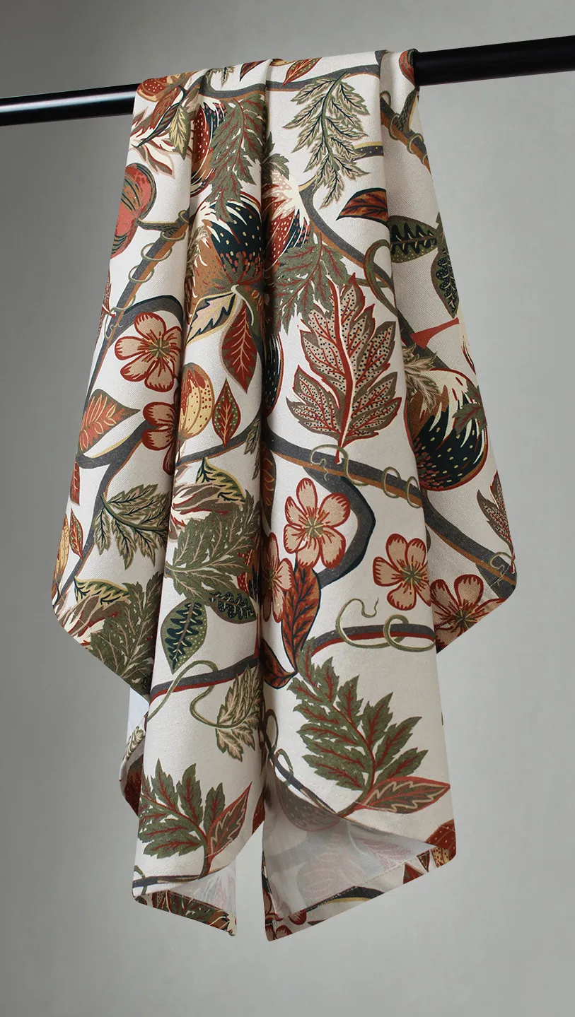 Køkkenhåndklæde 2-pak - Lise (beige)