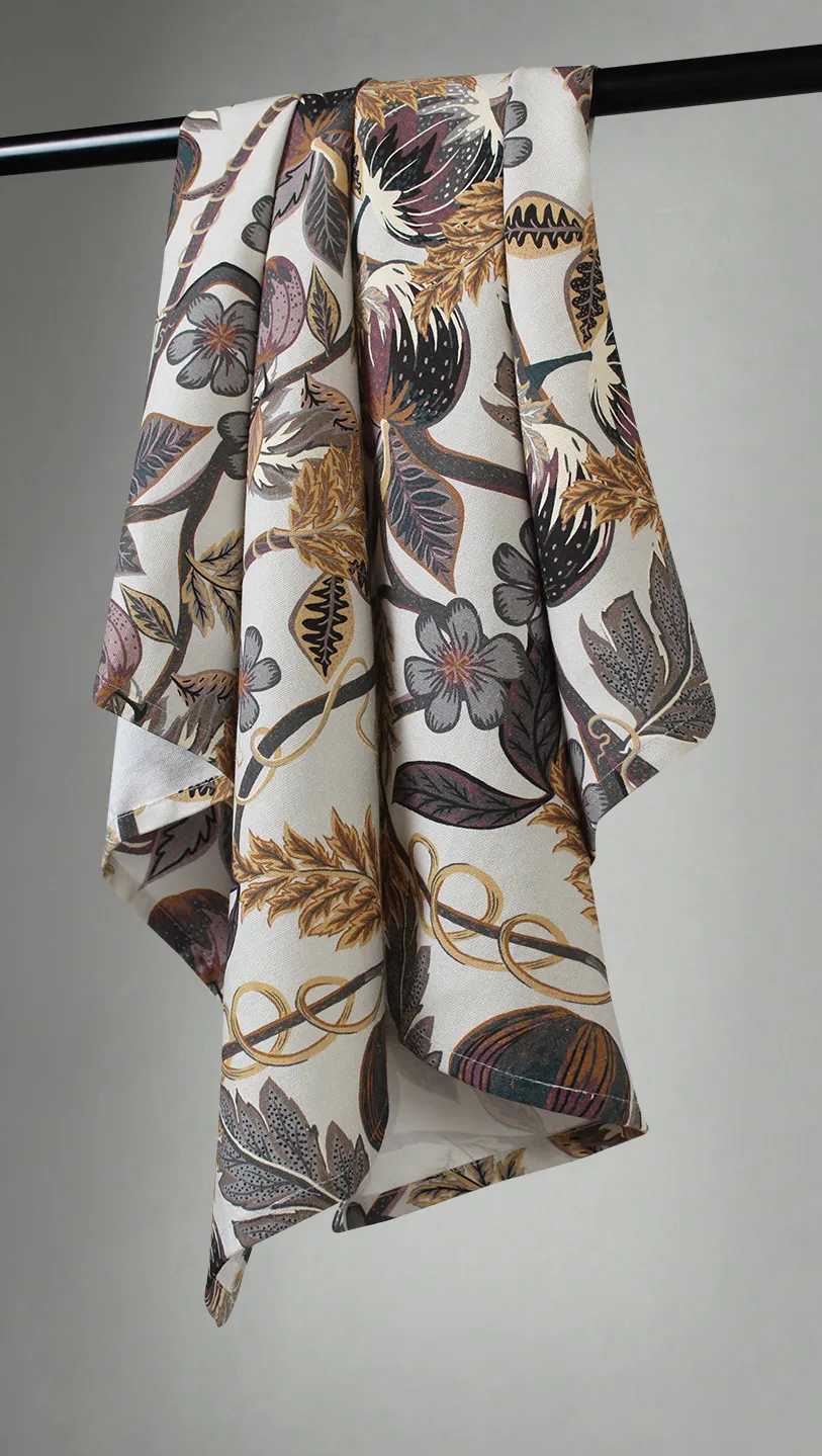 Køkkenhåndklæde 2-pak - Lise (brun)