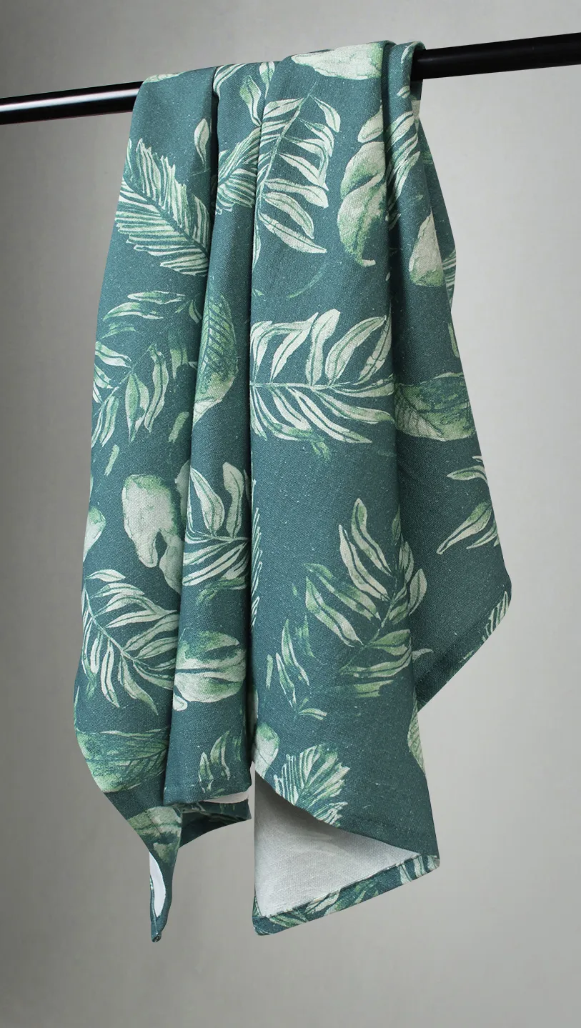 Køkkenhåndklæde 2-pak - Lowe (grøn)