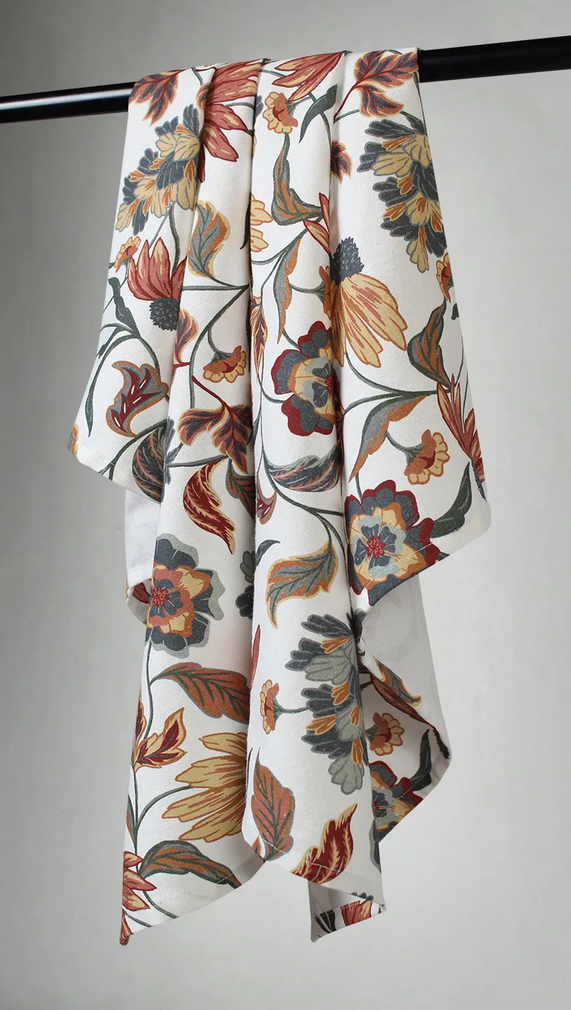 Køkkenhåndklæde 2-pak - Mathilde (rust)