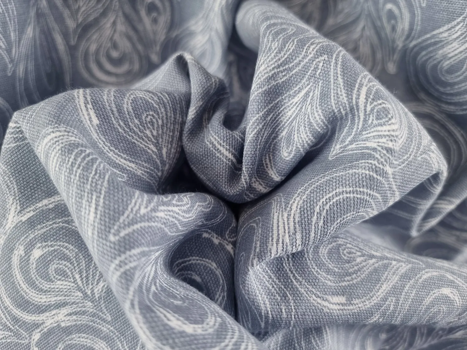 Køkkenhåndklæde 2-pak - Merja (blå)