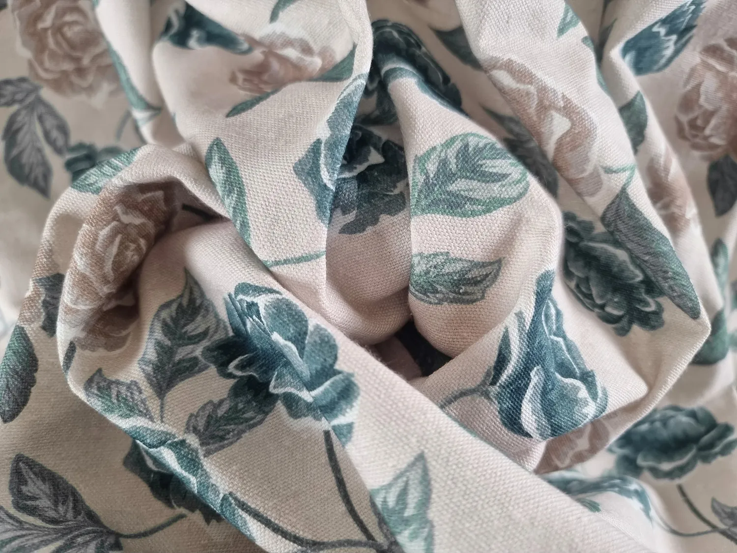 Køkkenhåndklæde 2-pak - Wreath (blå)