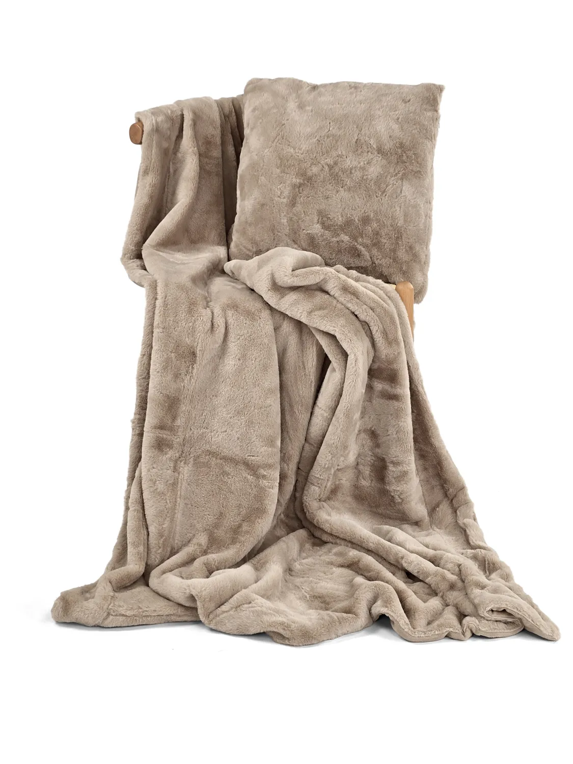 Pudebetræk - Aranga Super Soft (brun)