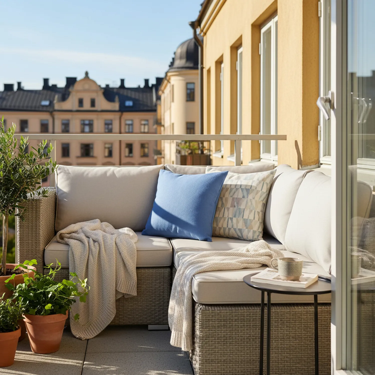 Pudebetræk - Luana (blå)