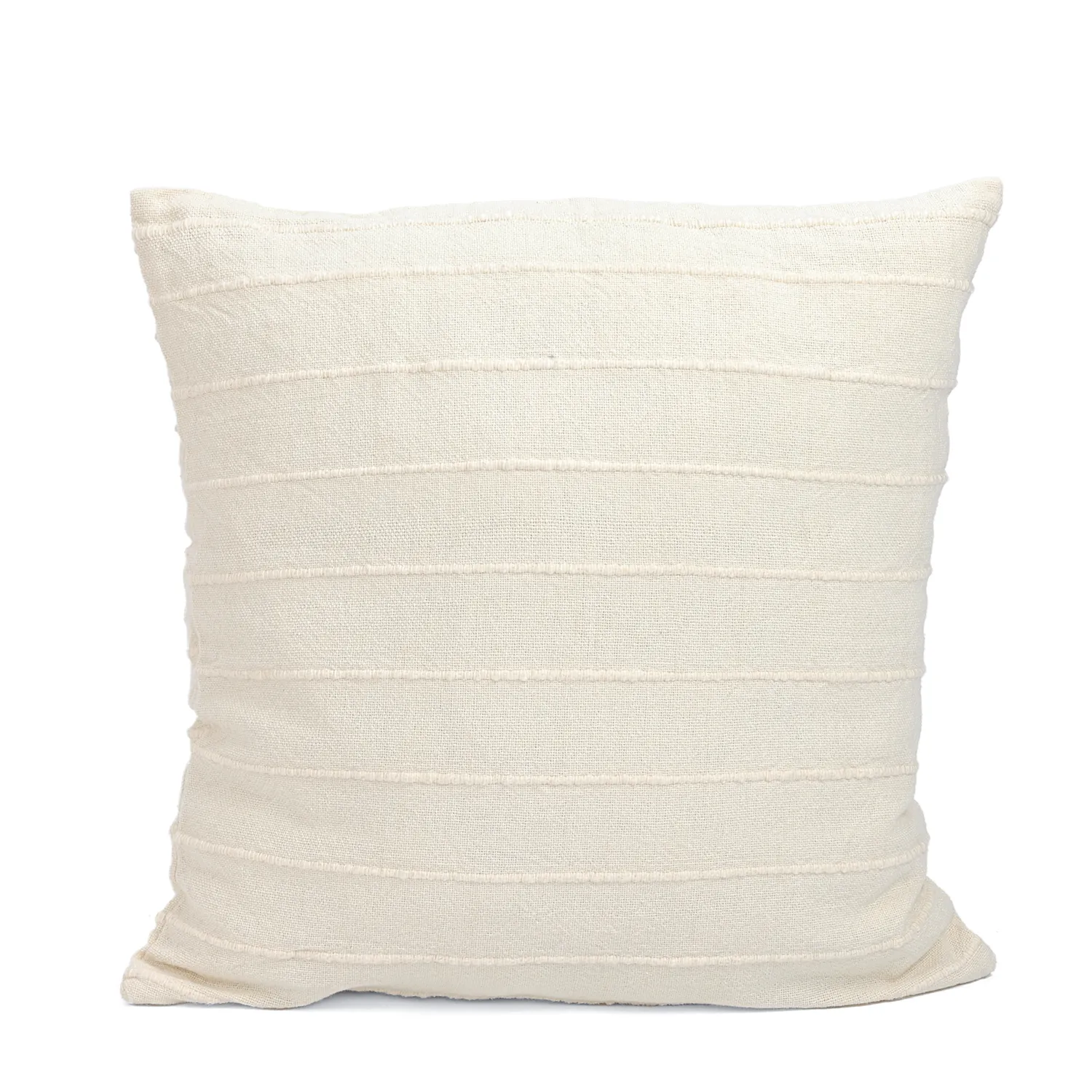 Pudebetræk - Nalani cotton cushion cover (fløde)