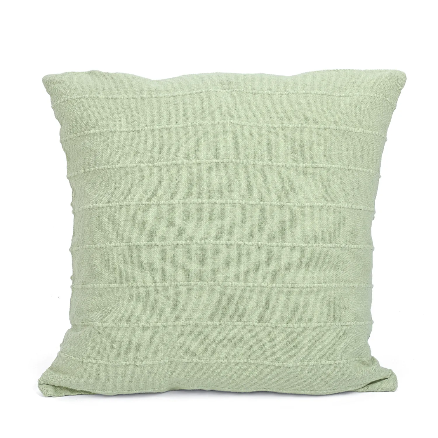 Pudebetræk - Nalani cotton cushion cover (lysegrøn)