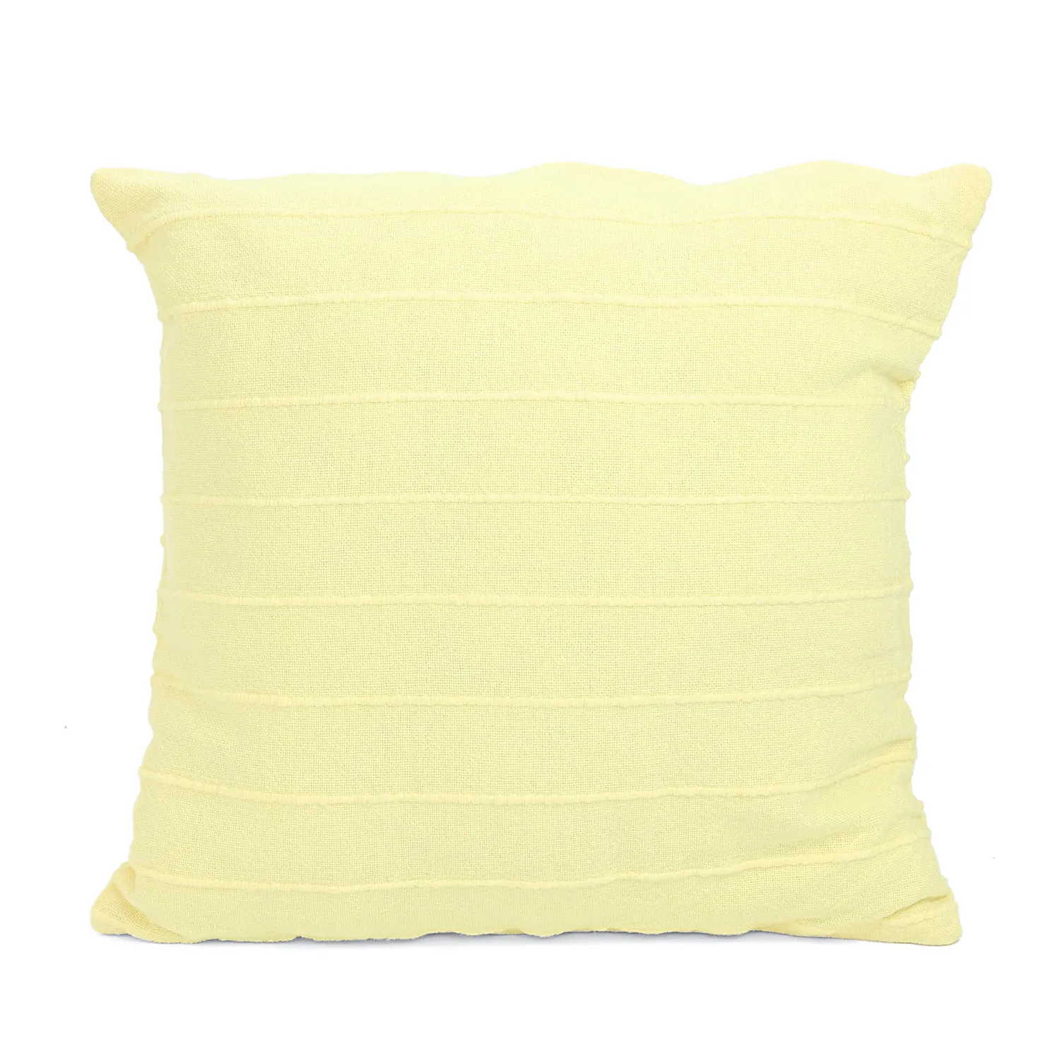 Pudebetræk - Nalani cotton cushion cover (lysegul)