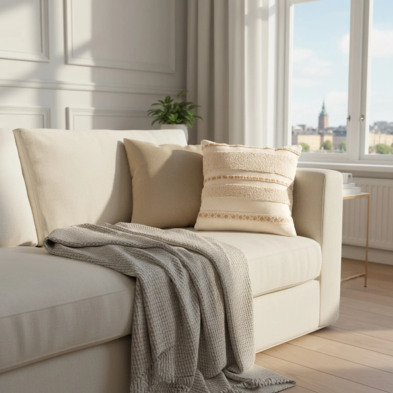 Pudebetræk - Pictou (off-white)