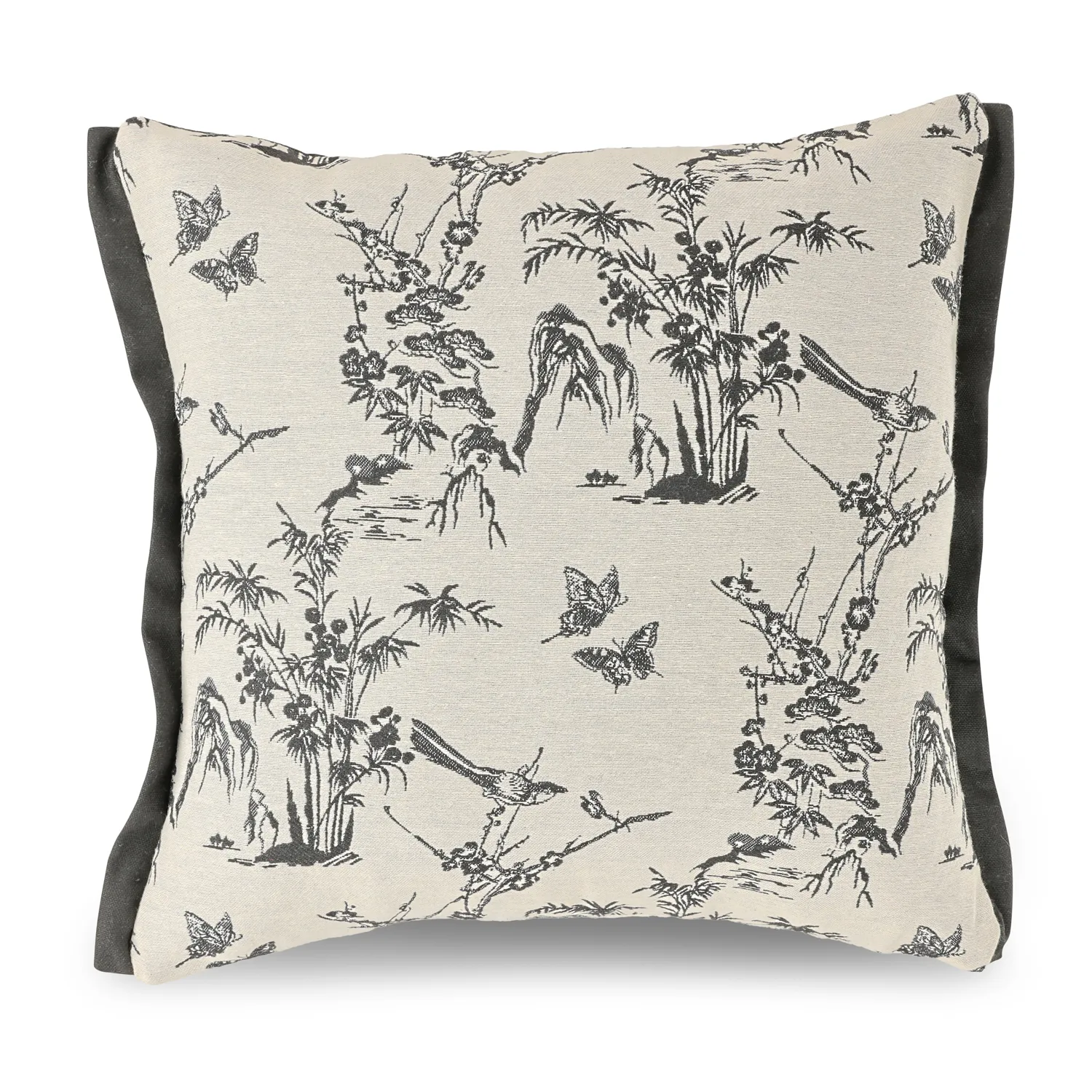 Pudebetræk - Viborg Embroidered Cushion Cover (multi)
