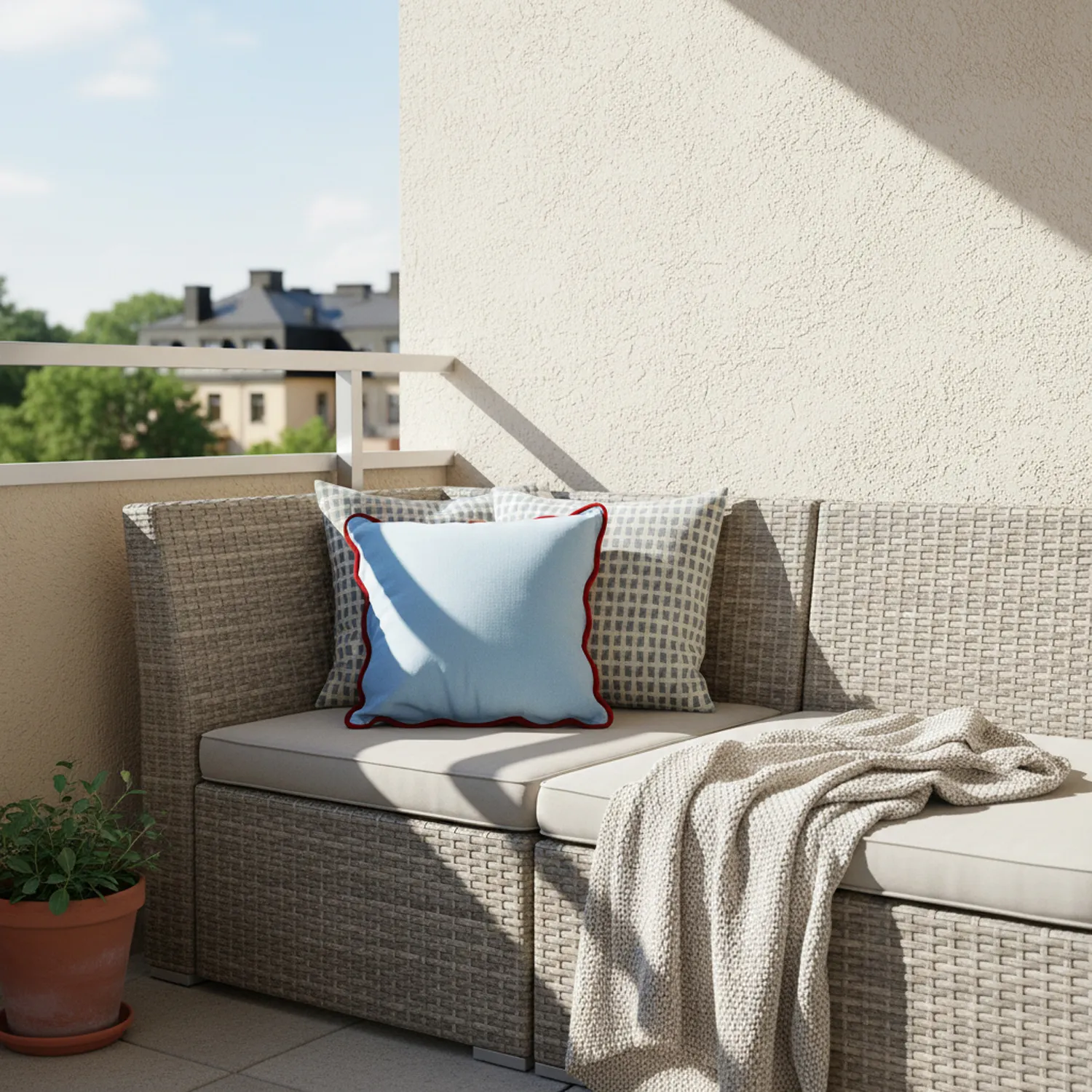 Pudebetræk - Yrsa (blå)