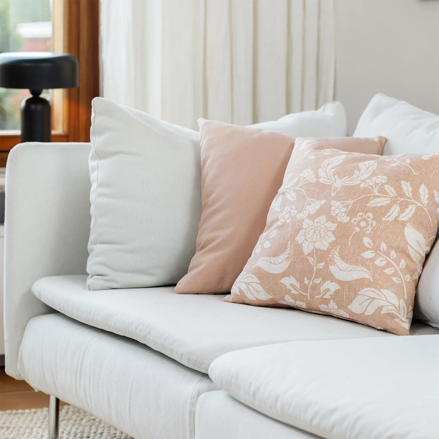 Pudebetræk x 2 - Onni (lyserød)