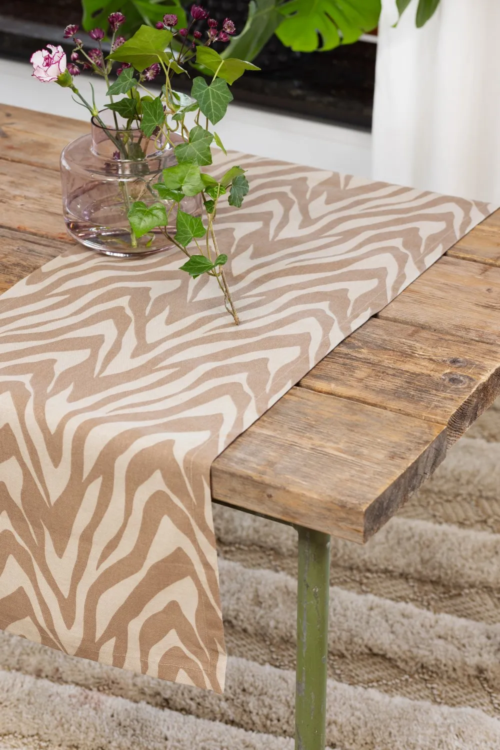 Løbere - Laura (mørk beige)