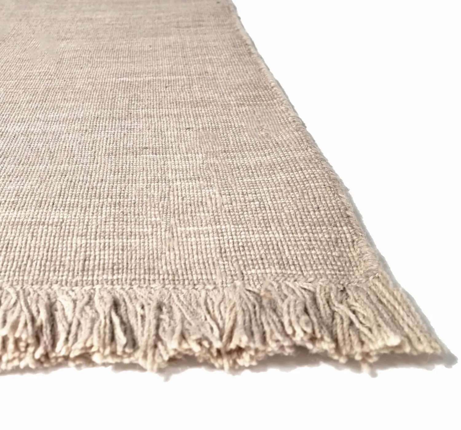 Uldtæppe - Layton (beige)