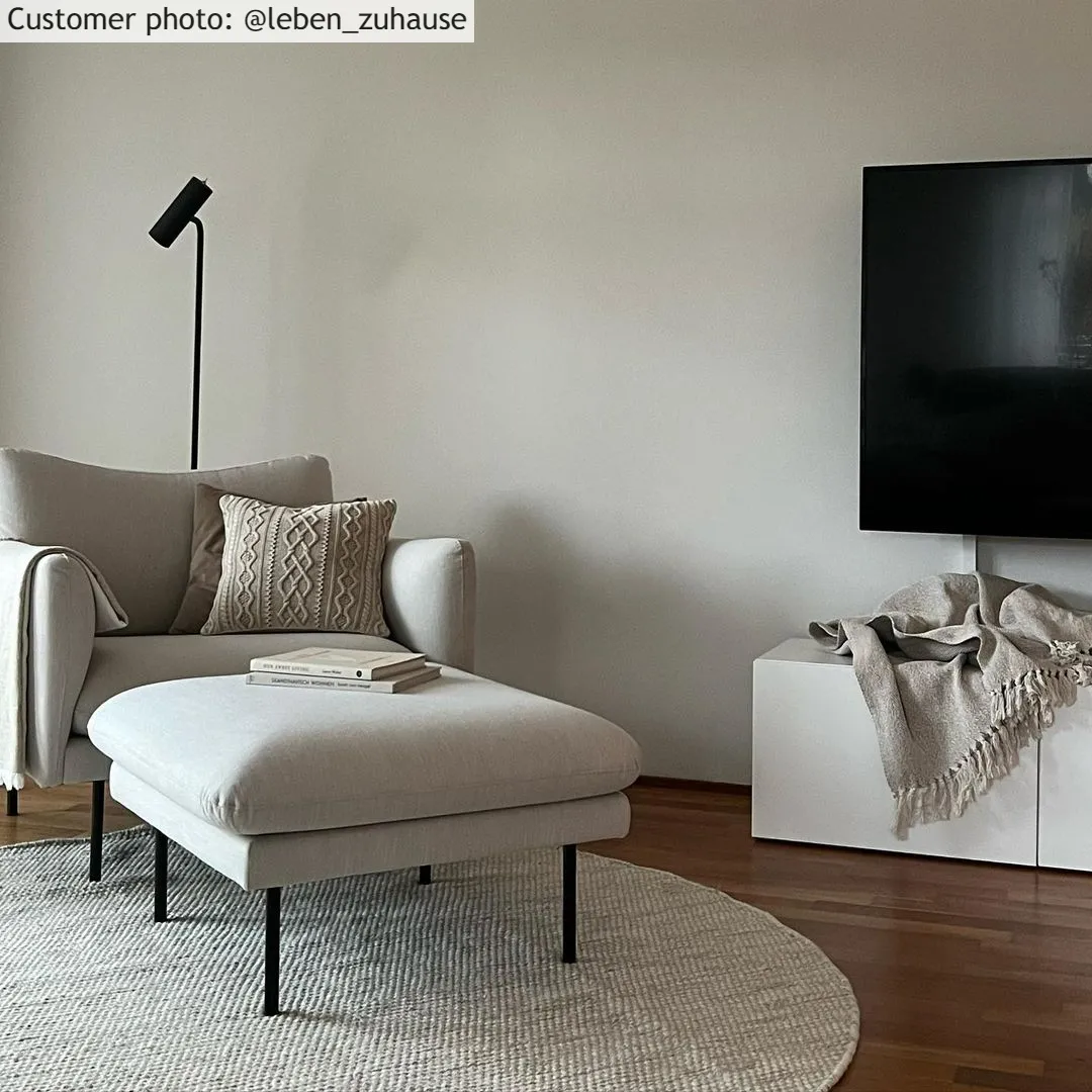 Runde tæpper - Otago (natur)