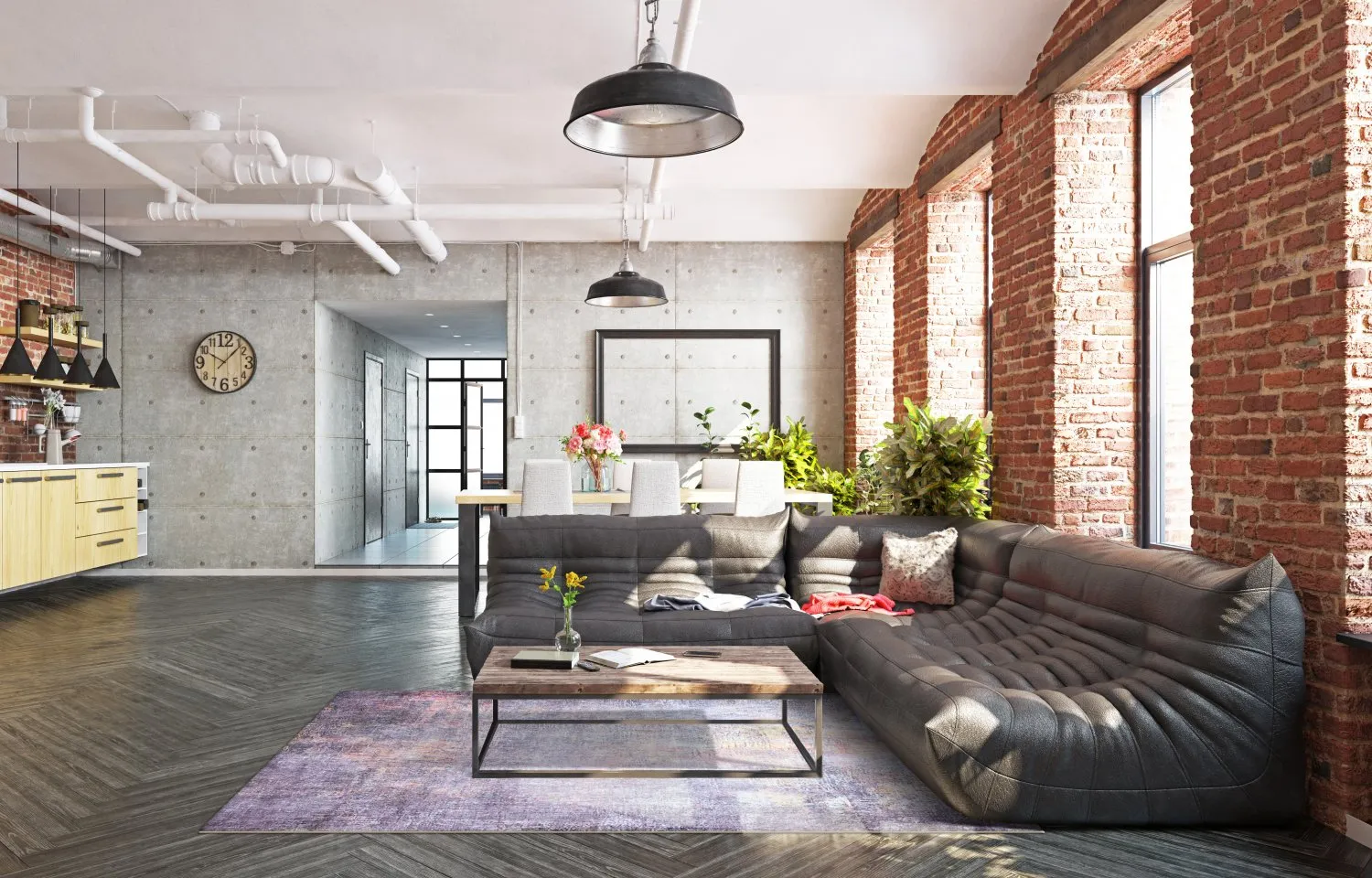 Wilton-tæppe - Tarnos (lilla)