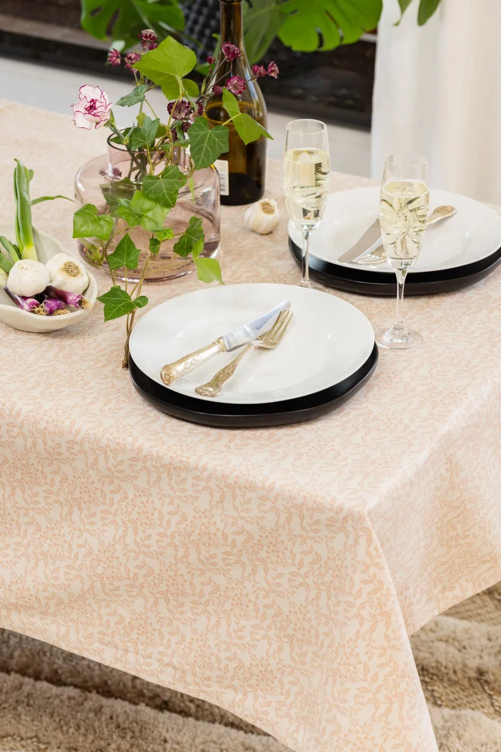 Bomuldsdug Lilja (beige)