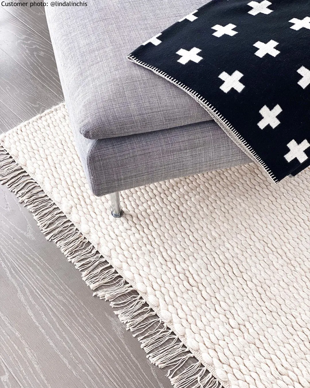 Uldtæppe - Cartmel (offwhite)