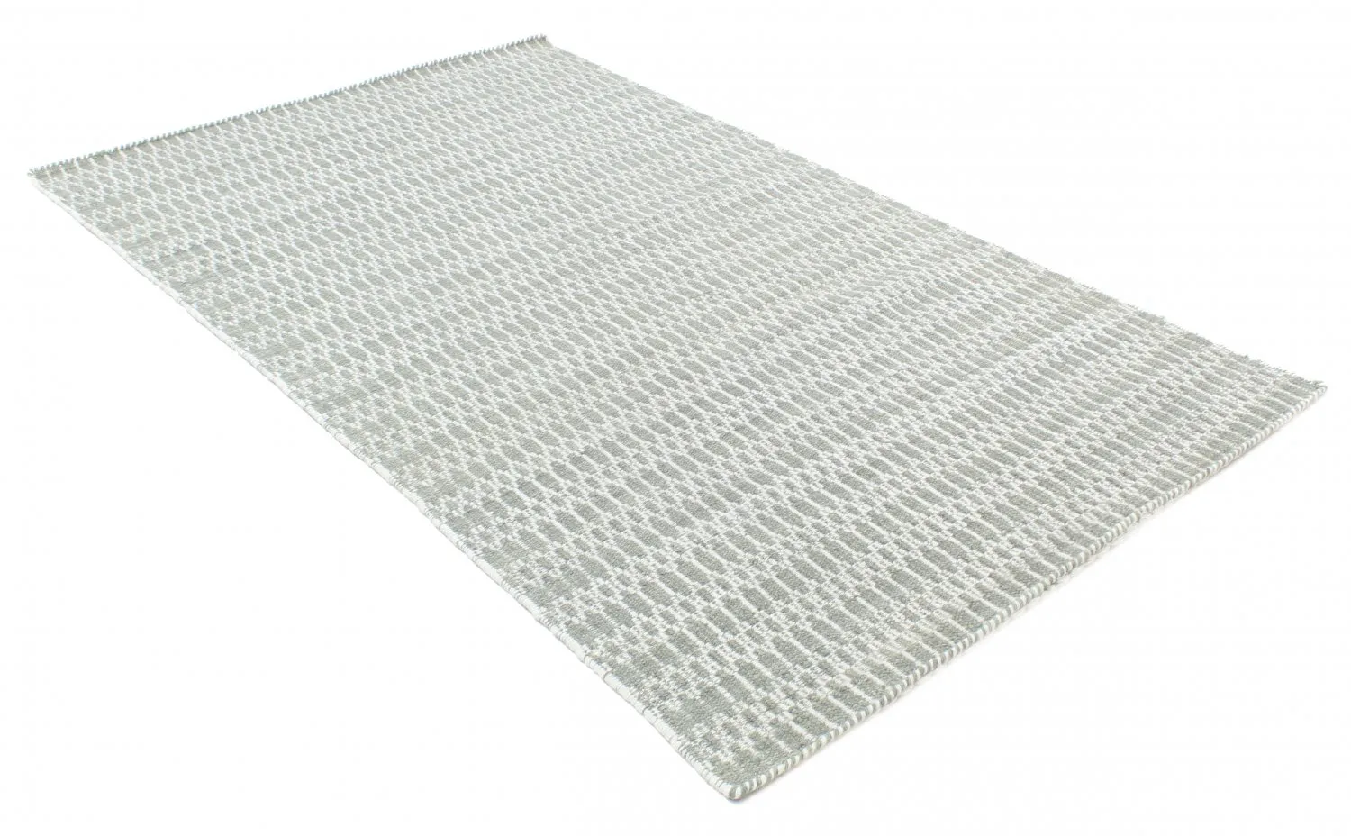 Uldtæppe - Long Stitch (grå)