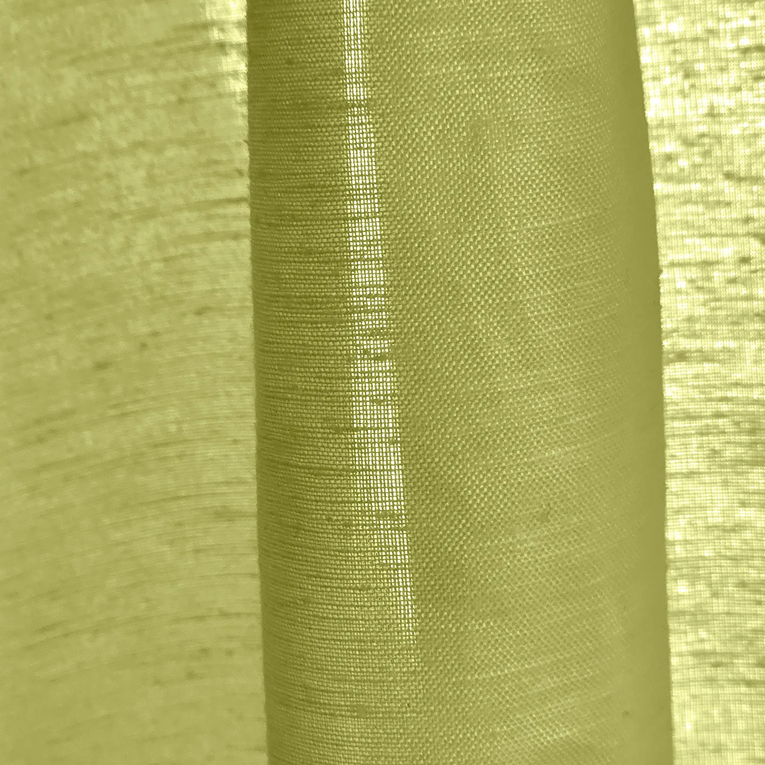 Gardiner 2-pak - Linnedmixgardin Lumira (grøn)