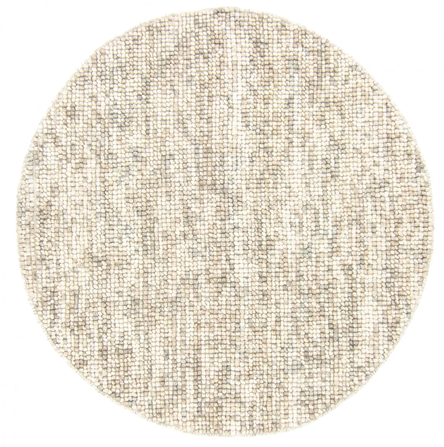 Runde tæpper - Luna (beige)