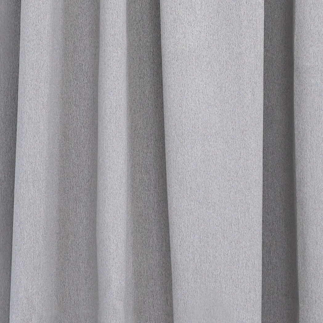 Gardiner - Mørklægningsgardin Flora (lysegrå)