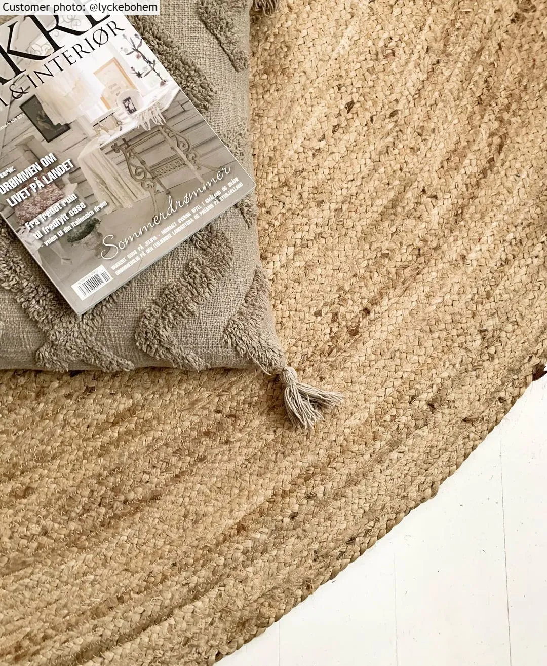 Runde tæpper - San Francisco (jute)