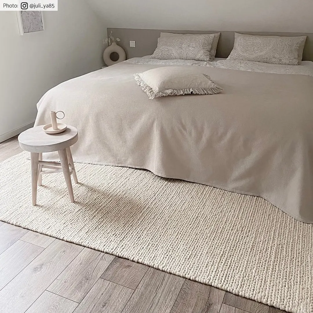 Uldtæppe - Lynmouth (cream)