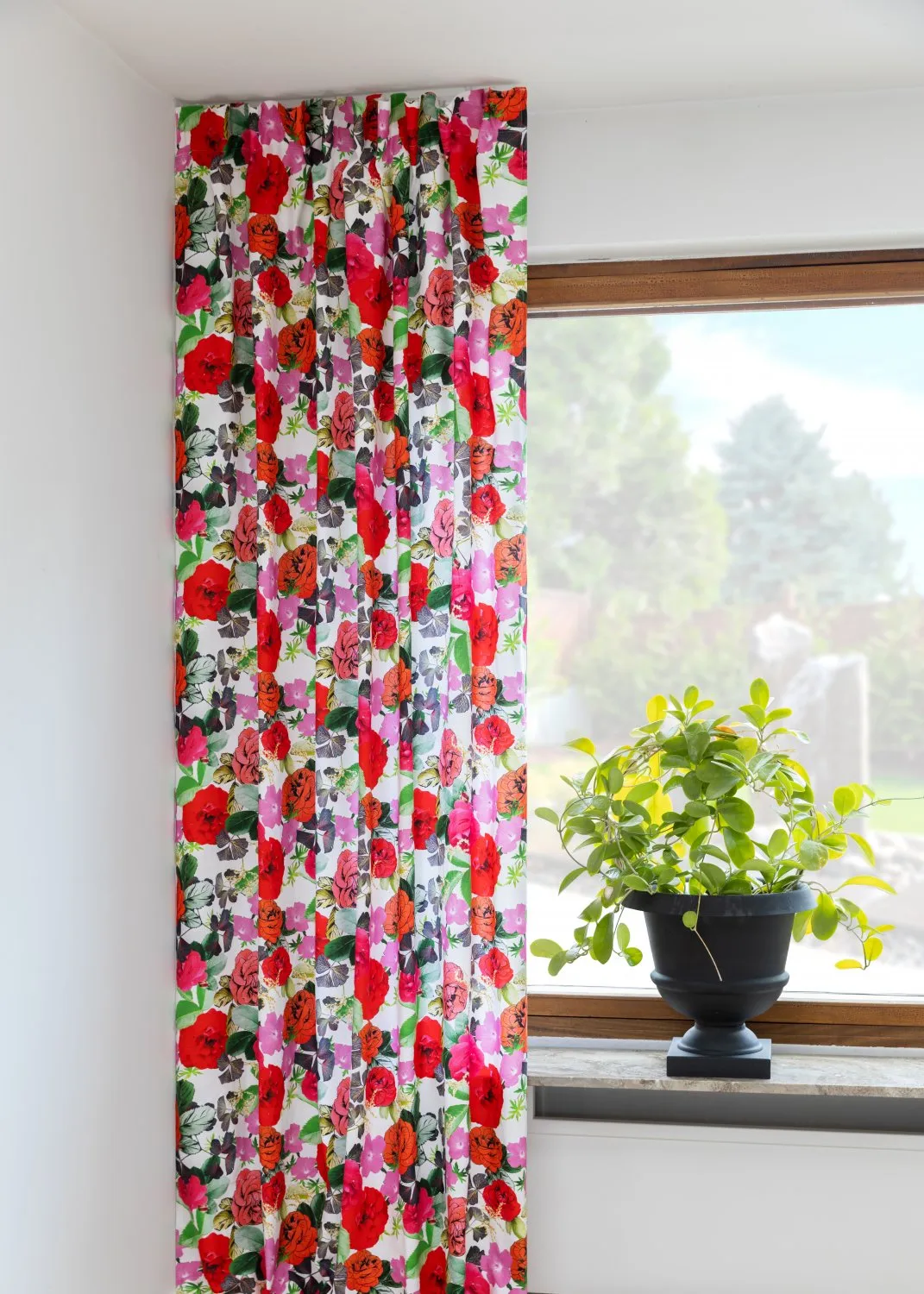 Gardiner - Bomuldsgardin Magic (lyserød)