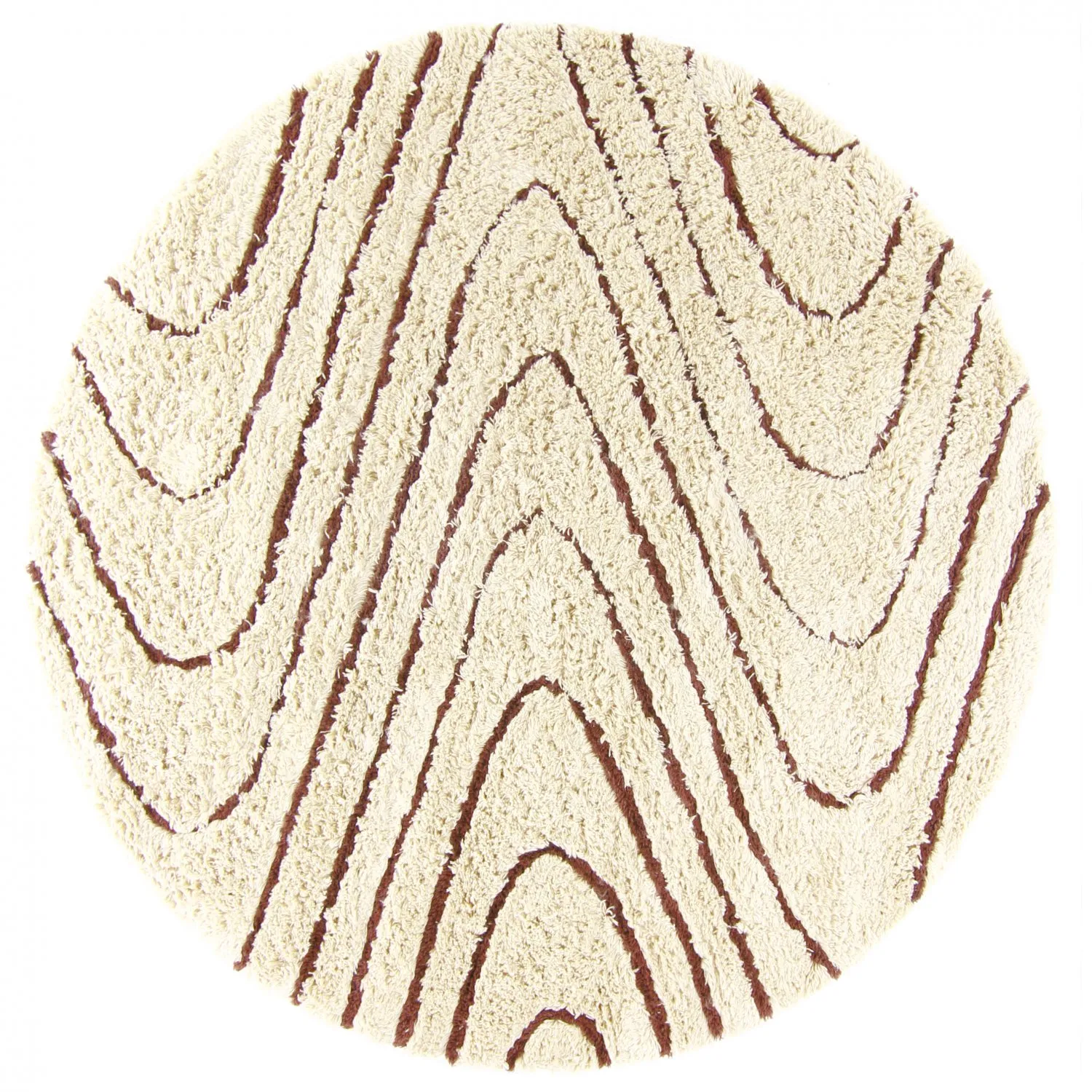 Runde tæpper - Mali (offwhite)