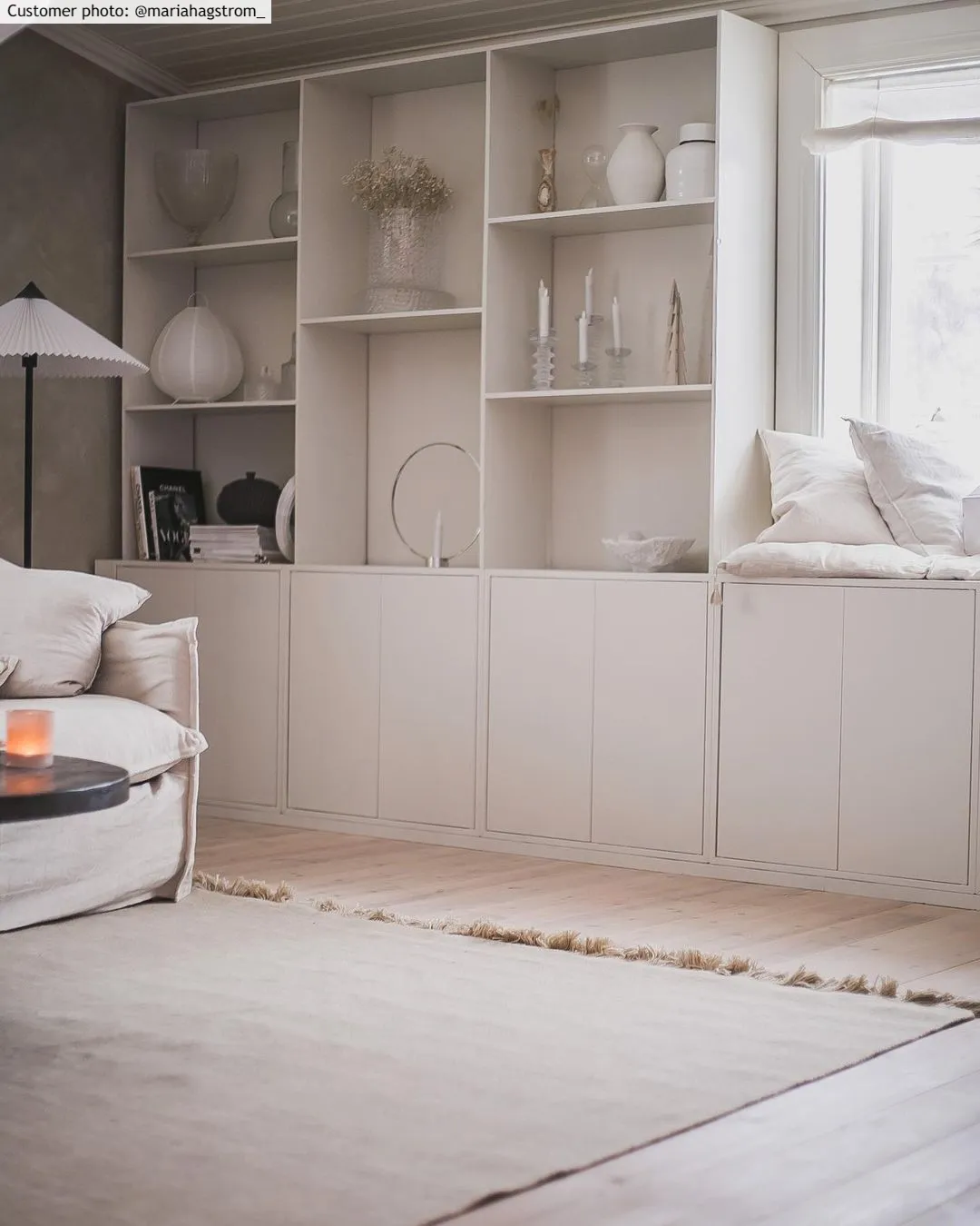 Uldtæppe - Layton (beige)